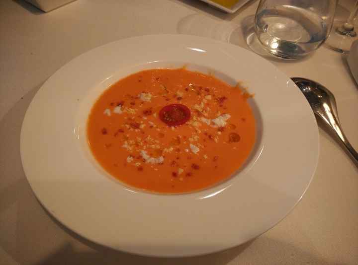 1º Plato: Salmorejo