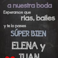 Carteles bienvenida boda - 1