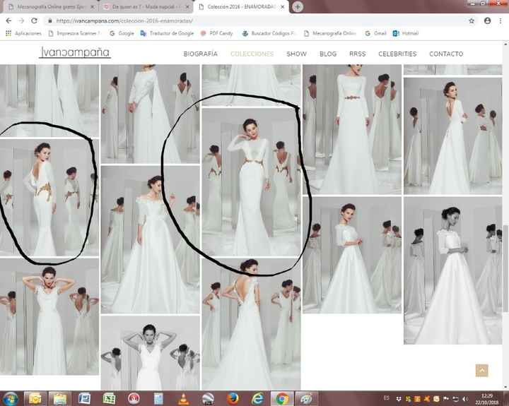 Vestido identificado