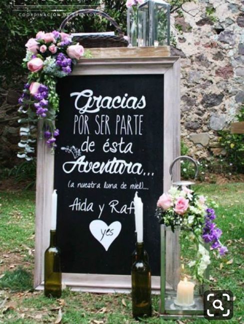 Ideas decoración ceremonia viajera - 1