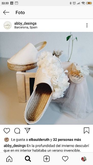 Mis alpargatas de novia - 1