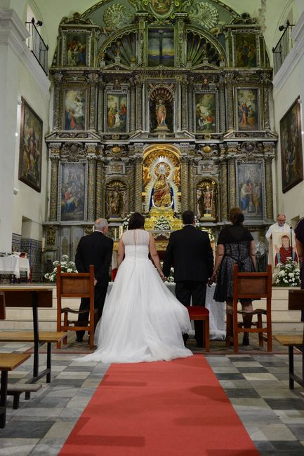 En la iglesia de mi pueblo