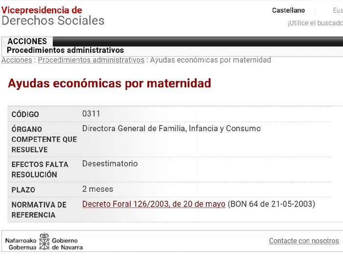 Ayudas por nacimiento de nuestro bebé - 1