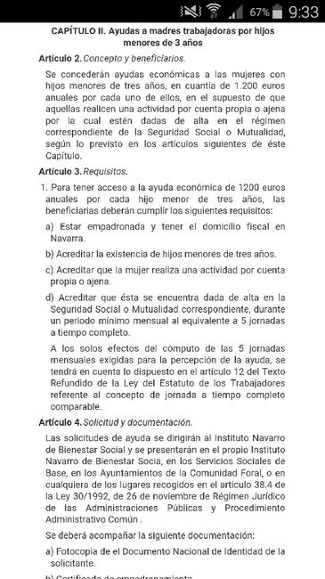 Ayudas por nacimiento de nuestro bebé - 2