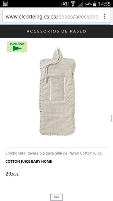 Vestidura para la silleta - 1