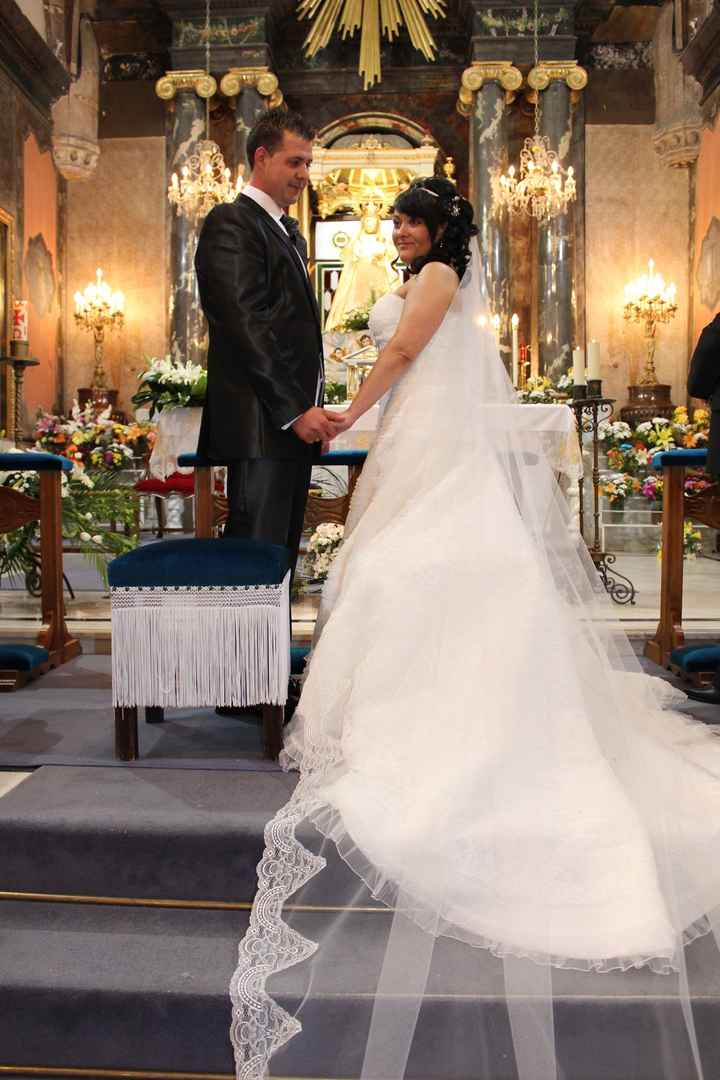 en el altar