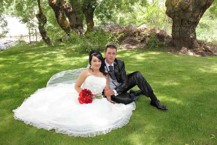 en el campo
