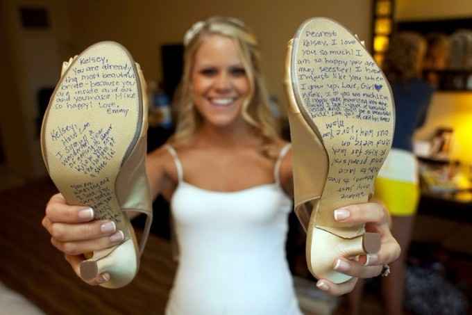 yo y mis futuros zapatos de novia