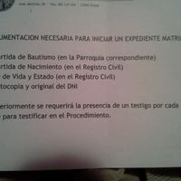 "papeleo" ceremonia católica. - 1