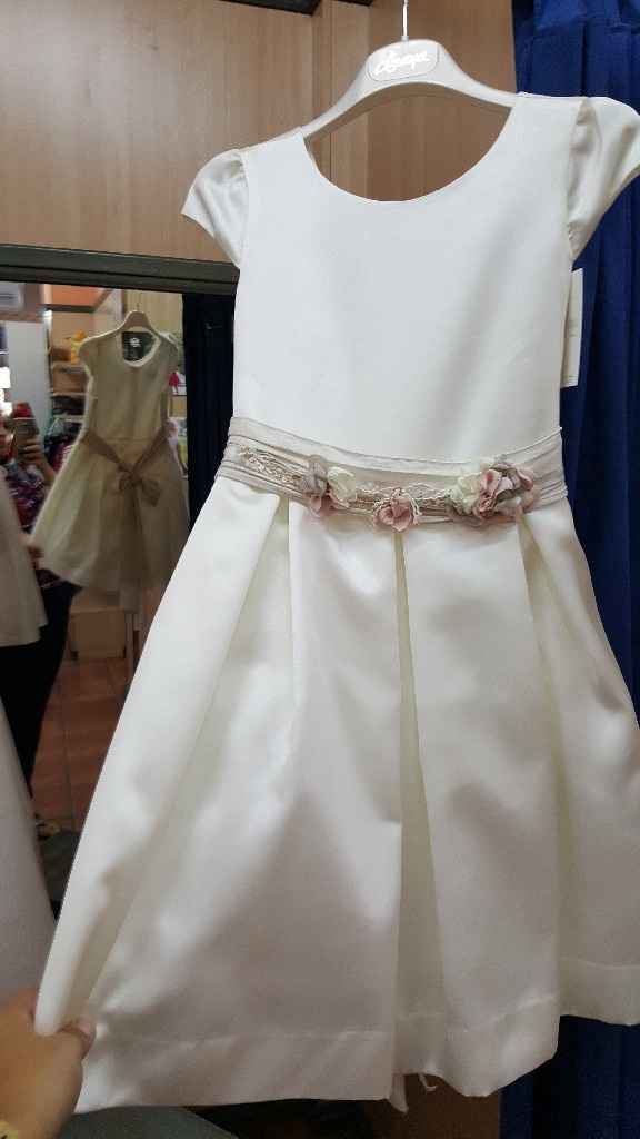  Vestido damitas anillos y arras - 1