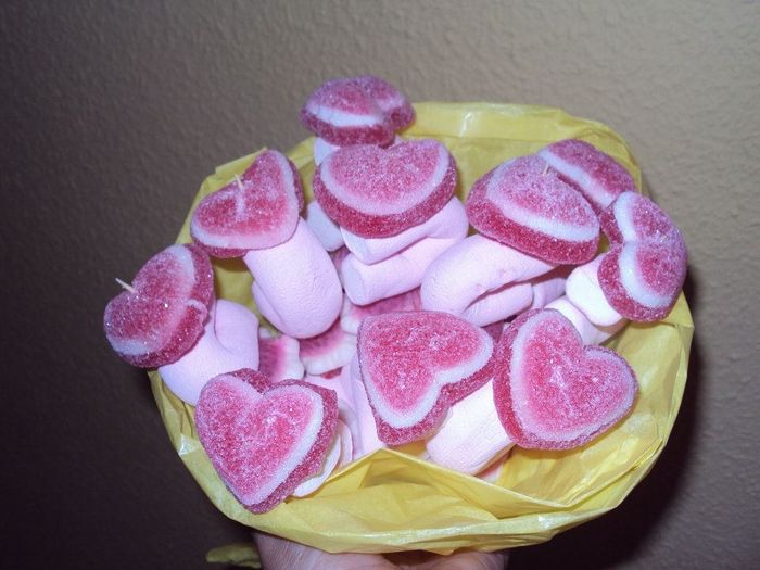 ramo de chuches para los niños