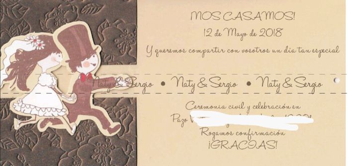  Invitaciones 'llegamos tarde' - 2