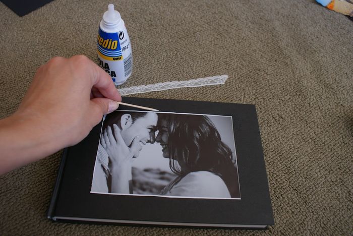 Libro de firmas y/o consejos para los novios