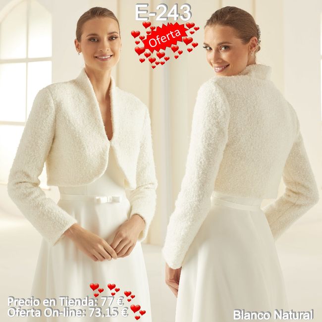 Qué Bolero de Novia eligirías para el mes de Noviembre 2