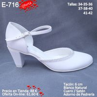 Zapatos tacón bajo Barcelona - 1