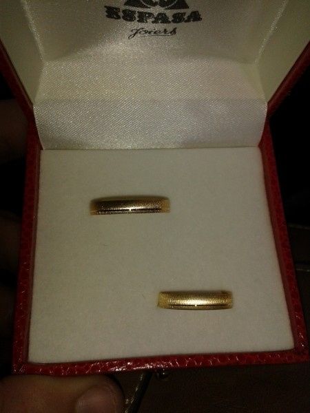 ya tengo mis alianzas! !
