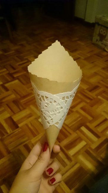 cono para el arroz