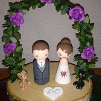 muñecos tarta