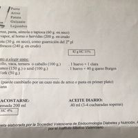 Dietas en la diabetes gestacional - 2