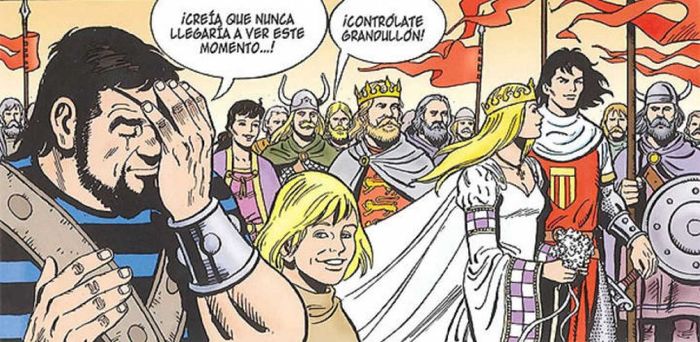 Y ésta del Capitán Trueno, me encanta