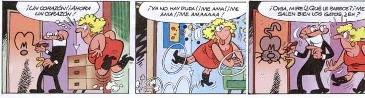 Ofelia enamorada de Mortadelo