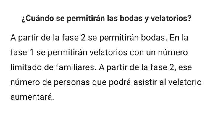 Bodas 2020 información Cadena Ser - 1