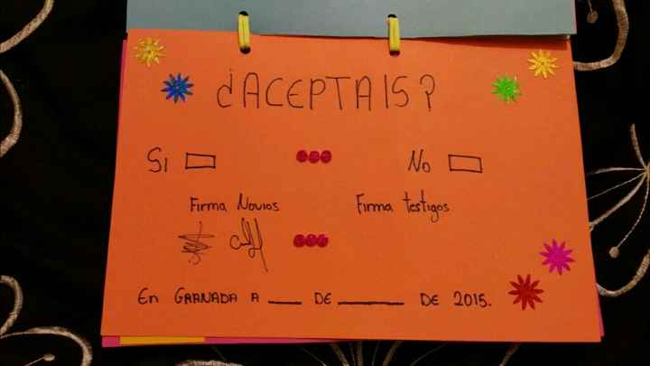 Kit para anunciar a los testigos que son los testigos de mi boda. - 6