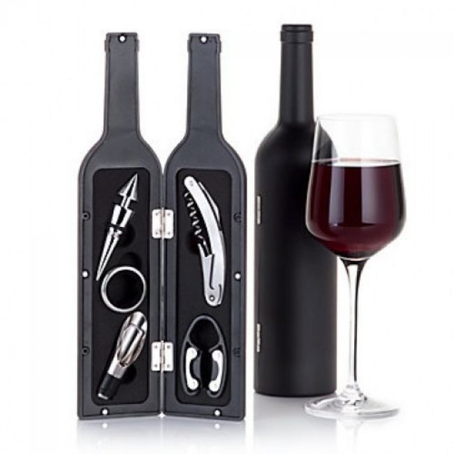 set botella vino