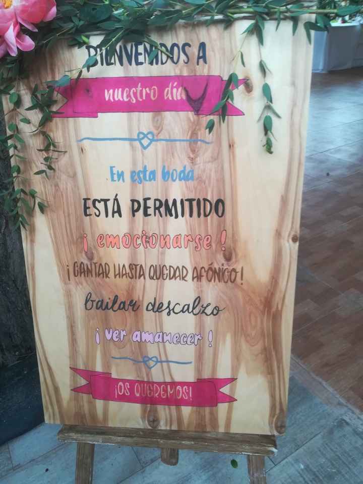CARTEL DE BIENVENIDA