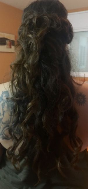 Mi maquillaje y peinado para mí día - 2