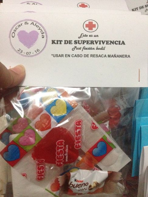 Mi cartel y kit de supervivencia!! - 2