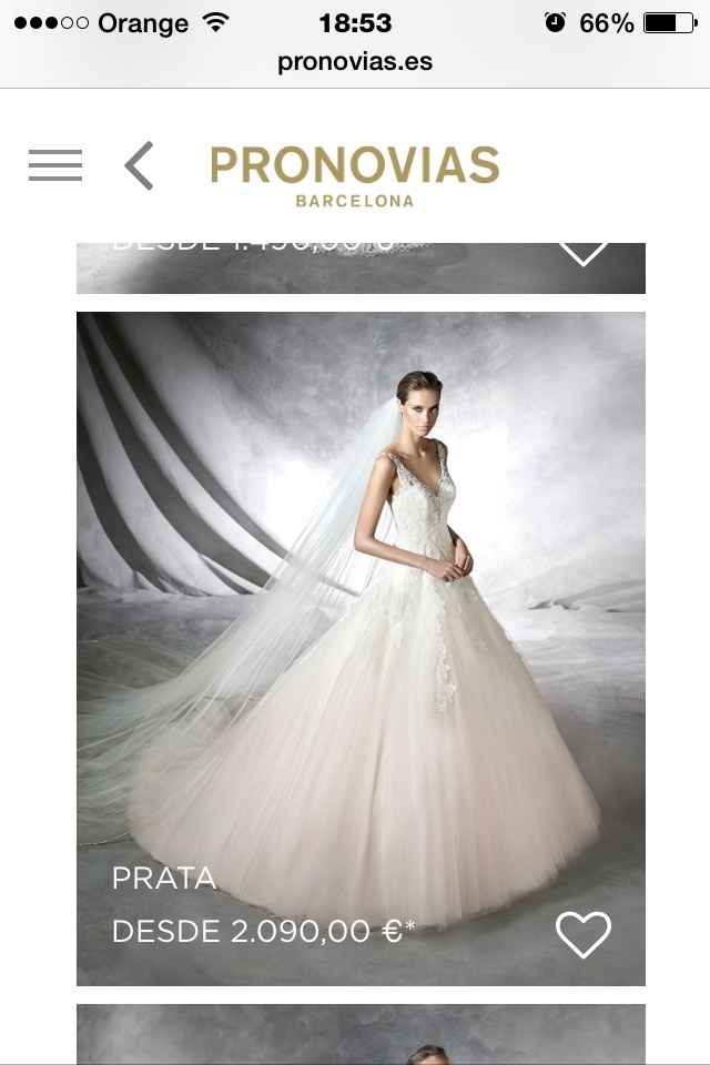 Todos los vestidos de pronovias me parecen iguales - 2