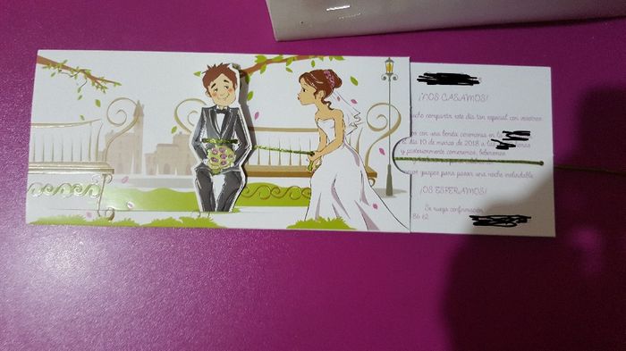  Mis invitaciones 😍😍 - 2