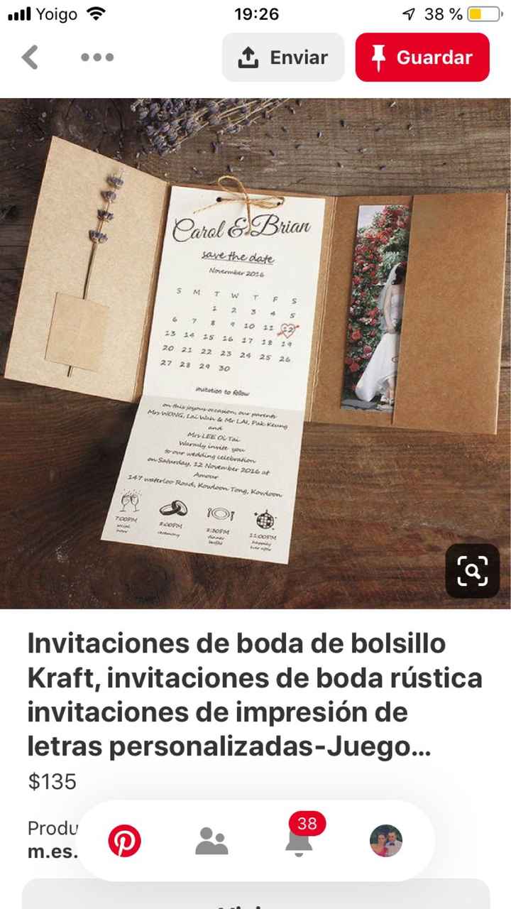 invitacion rustica - 1