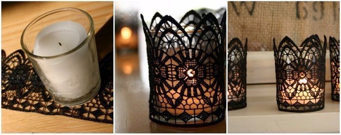 Decoración sencilla para el coctel