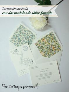 Pon mosaicos dentro del sobre