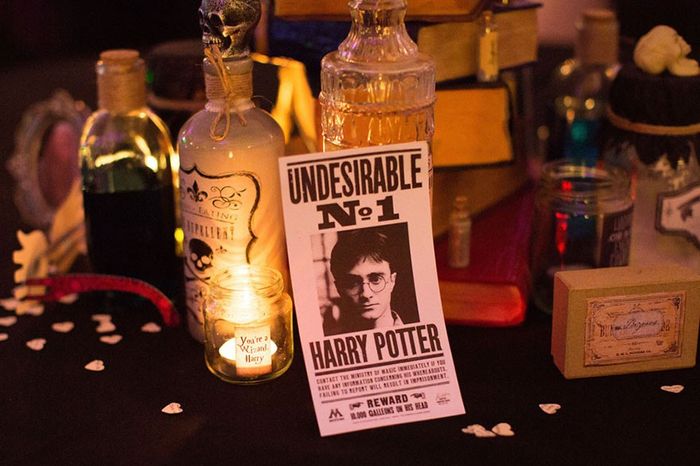 Boda mágica estilo Harry Potter 9