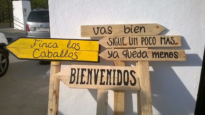 Señalética para la boda: ¿sí o no? - 1