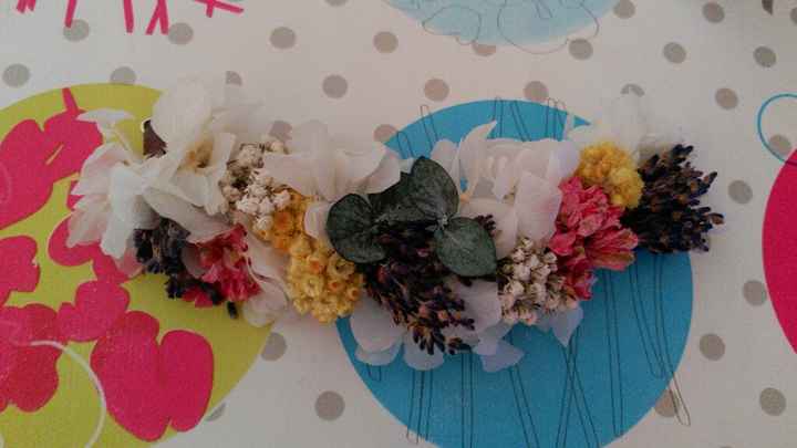 Ramo, tocado y pendientes - 3