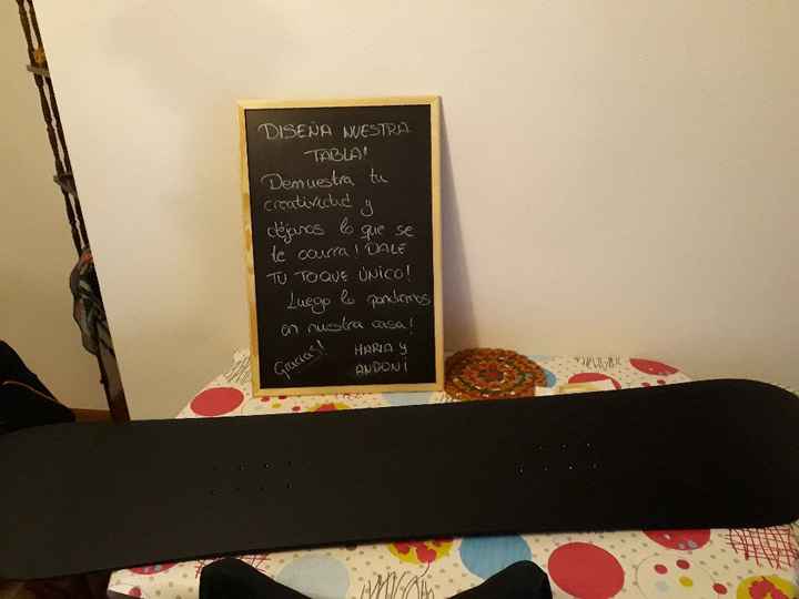  Accesorios photocall y "libro" de firmas - 1