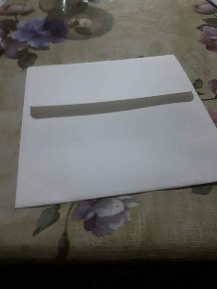 Llegaron mis invitaciones - 1