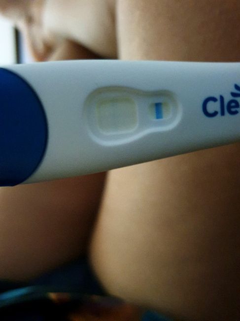 Test embarazo positivo 2 días antes de la llegada regla 2