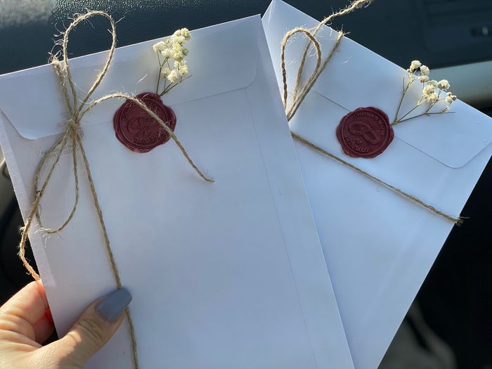 Flores para invitaciones. 1