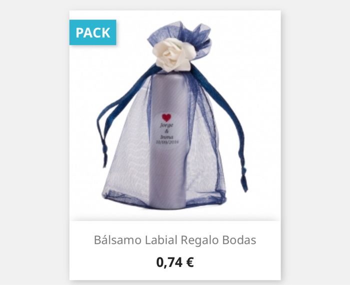 Ideas regalos boda con las 3b 1