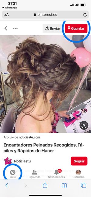 Pelo suelto o recogido para la boda 2