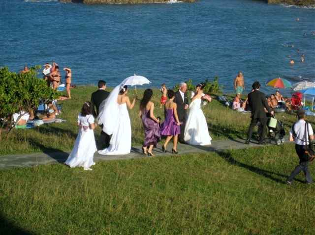 Concentración de novias.