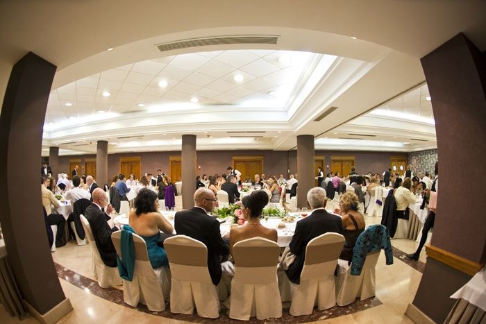 Perspectiva mesa presidencial.