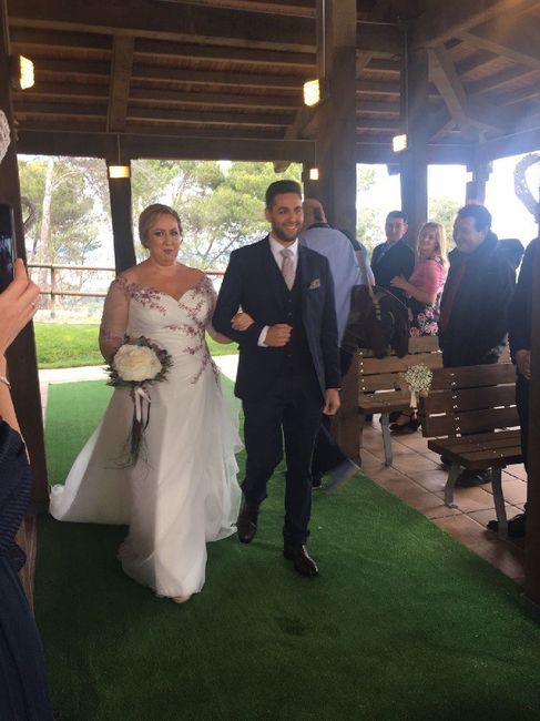 Entrada de la novia con hijos 1