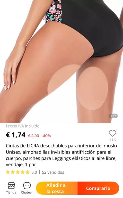 Roces de muslos - 1
