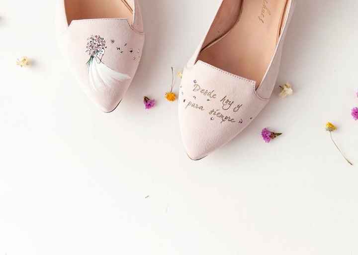 Ayuda chicas!!! zapato plano de novia - 1